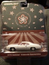 New Greenlight  1976 Cadillac Eldorado Convertible Bicentennial Edition 1:64