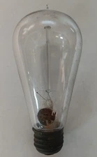 Antique Thomas Edison Light Bulb