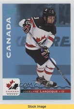2017 Upper Deck Team Canada Juniors Blue Spectrum Jocelyne Larocque #19 READ i9i