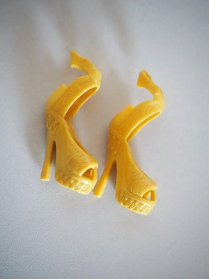Monster High Zubehör Schuhe Mumie Create A Monster Gelb Bandagen Cleo de Nile