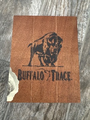 Buffalo Trace Bourbon Wooden Cigar Box