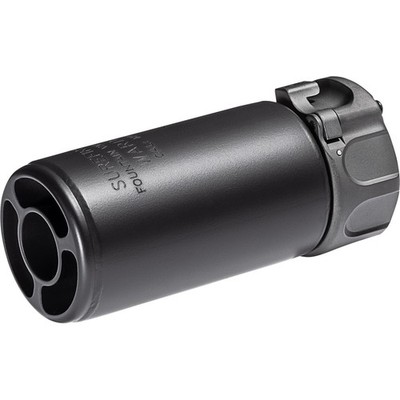 SureFire Warden Fast-Attach Blast Regulator Multi Cal. Black | WARDEN-BK