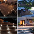 5pcs Deck Garden Landscape LED Lights Low Voltage Waterproof Stairs Cool White — photo 2