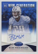 2013 Certified New Generation Mirror Blue Signatures Blidi Wreh-Wilson Auto 0v1