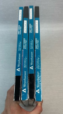 4 Weyerhaeuser First Choice Satin Coated Photo Paper For Great Color 100Sheet Pc