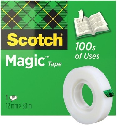 Scotch 12mm x 33m Magic Tape
