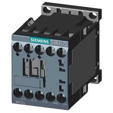Siemens 3Rt20151bb41 Iec Magnetic Contactor, 1No, 24V Dc, 3 P, Non-Reversing,
