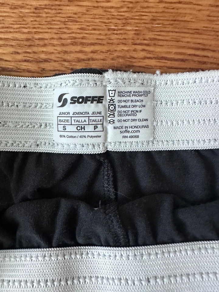 Vtg Y2K Soffe Dolphin Shorts, Black, Small, Women's - Image 2 of 4