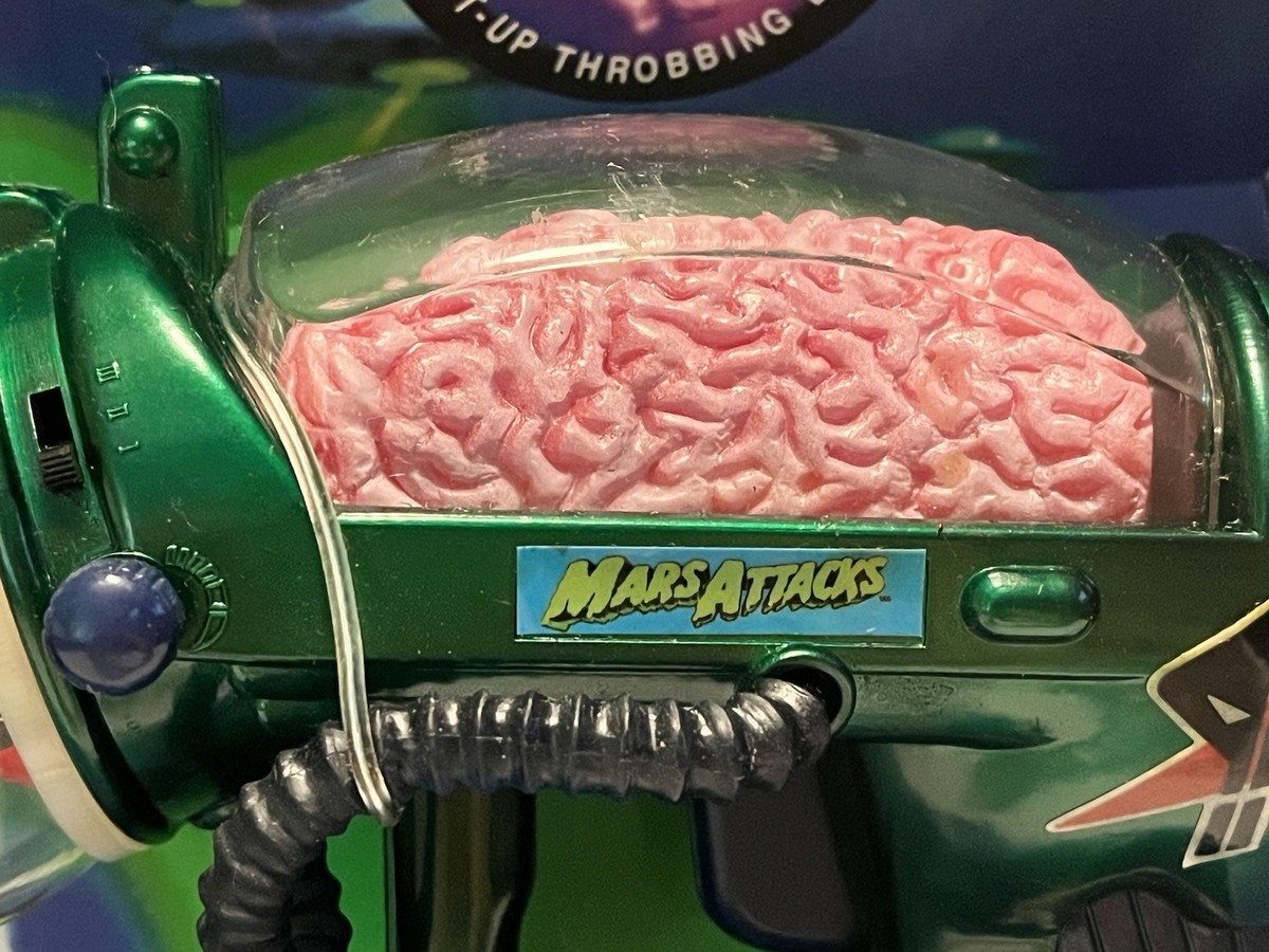 Trendmasters 1996 Mars Attacks Brain Disintegrator Blaster Ray Gun