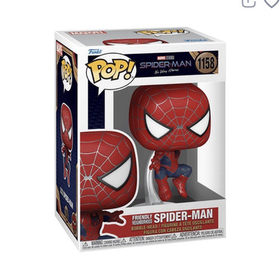 Funko Pop! Vinyl: Marvel - Friendly Neighborhood Spider-Man Bobble-Head #1158