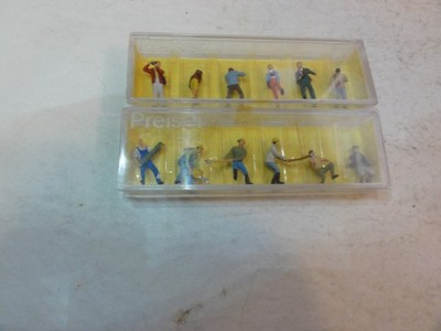 HO PREISER #0042 LOGGERS & #0089 PHOTOGRAPHERS MNIB