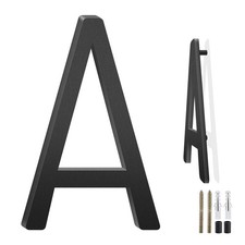 5 Inch Floating Aluminum House Numbers, Modern Metal Letters, House Address N...