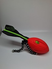 Nerf Vortex Aero Howler Football Red/Green Black Tail Whistle Long Distance Dart