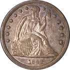 1841 Seated Liberty Dollar Nice AU Nice Eye Appeal Nice Luster Nice Strike
