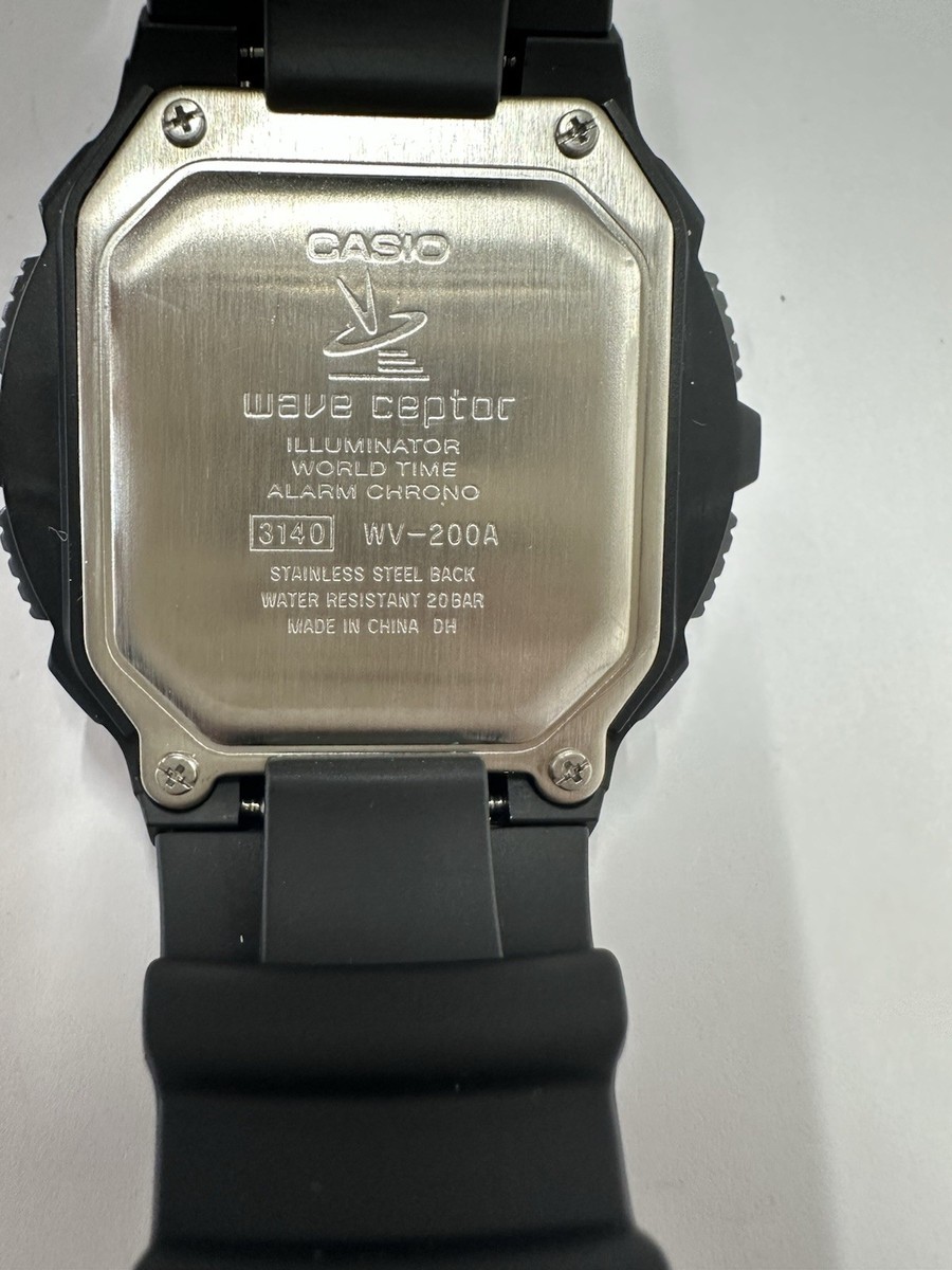 Casio Wave Ceptor WV-200-1A Men's Watch | eBay