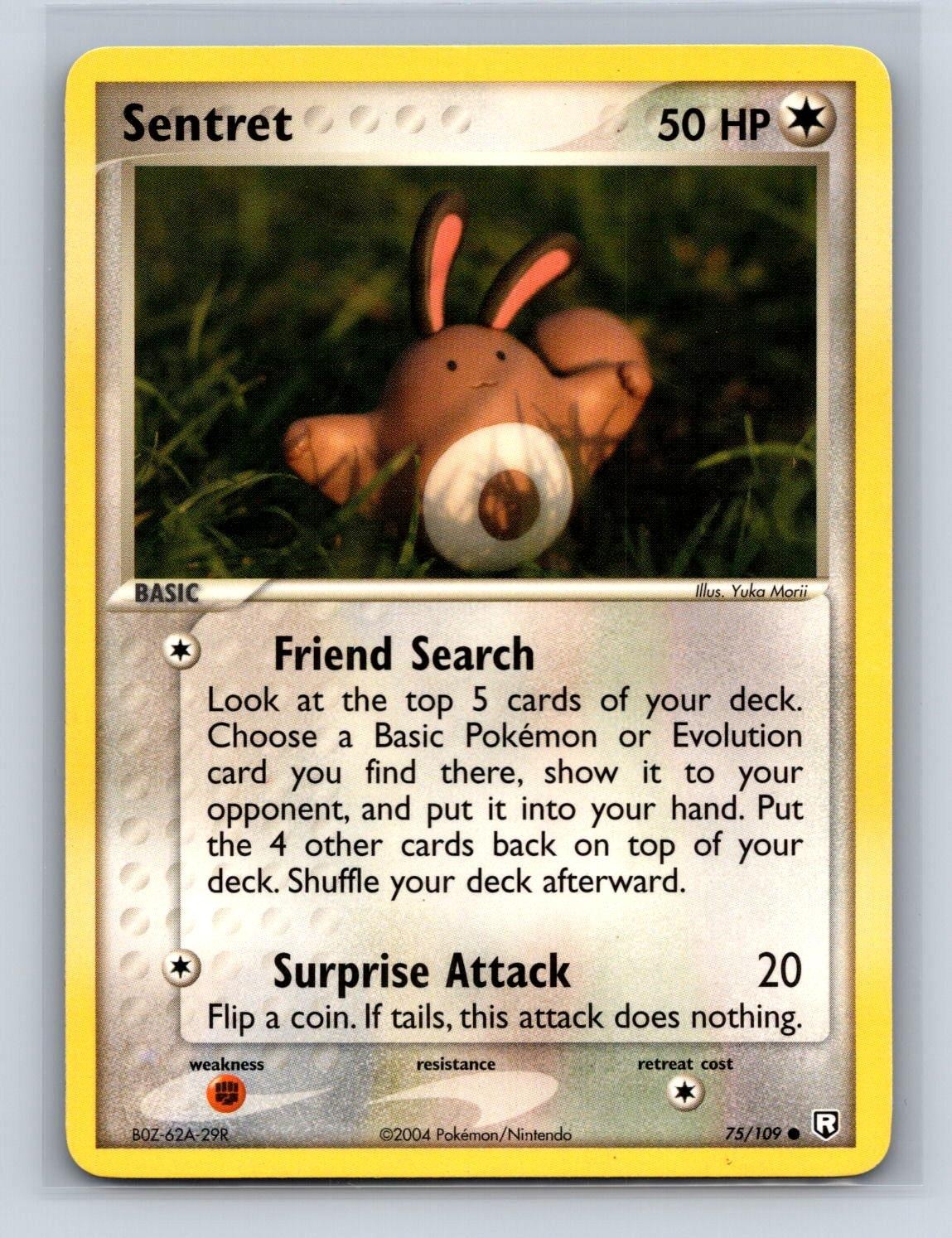 SENTRET 75/109 C TEAM ROCKET RETURNS POKEMON NM