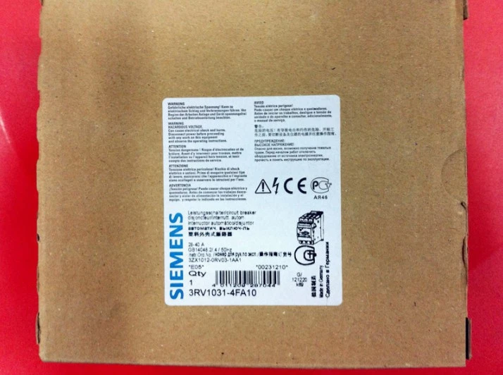 1PC New Siemens 3RV1031-4FA10 3RV10314FA10 28-40A Circuit Breaker Brand - Image 2 of 2