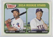 2014 Topps Heritage Rookie Stars Joey Butler Jim Adduci #104 0j5