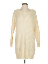 Fashion Nova Women Ivory Casual Dress XS