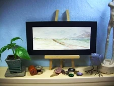 C Peterson ORIGINAL ART watercolor PAINTING impressionist California landscape