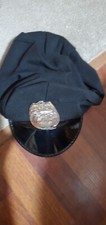 Adult Size Police Officer Costume Black Cap