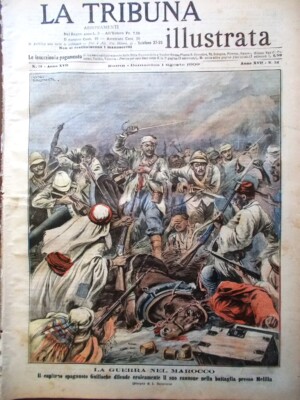 La Tribuna Illustrata 1 August 1909 Abruzzo Latham Cyrano Bleriot Tobia Fabiani