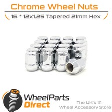 Wheel Nuts (16) for Nissan Skyline (4 Stud) [R32] 89-94 on Original Wheels