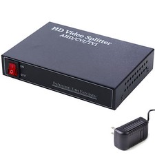 BNC HD Video Splitter 1 In 2 Out Distributor Amplifier AHD/CVI/TVI Distributer