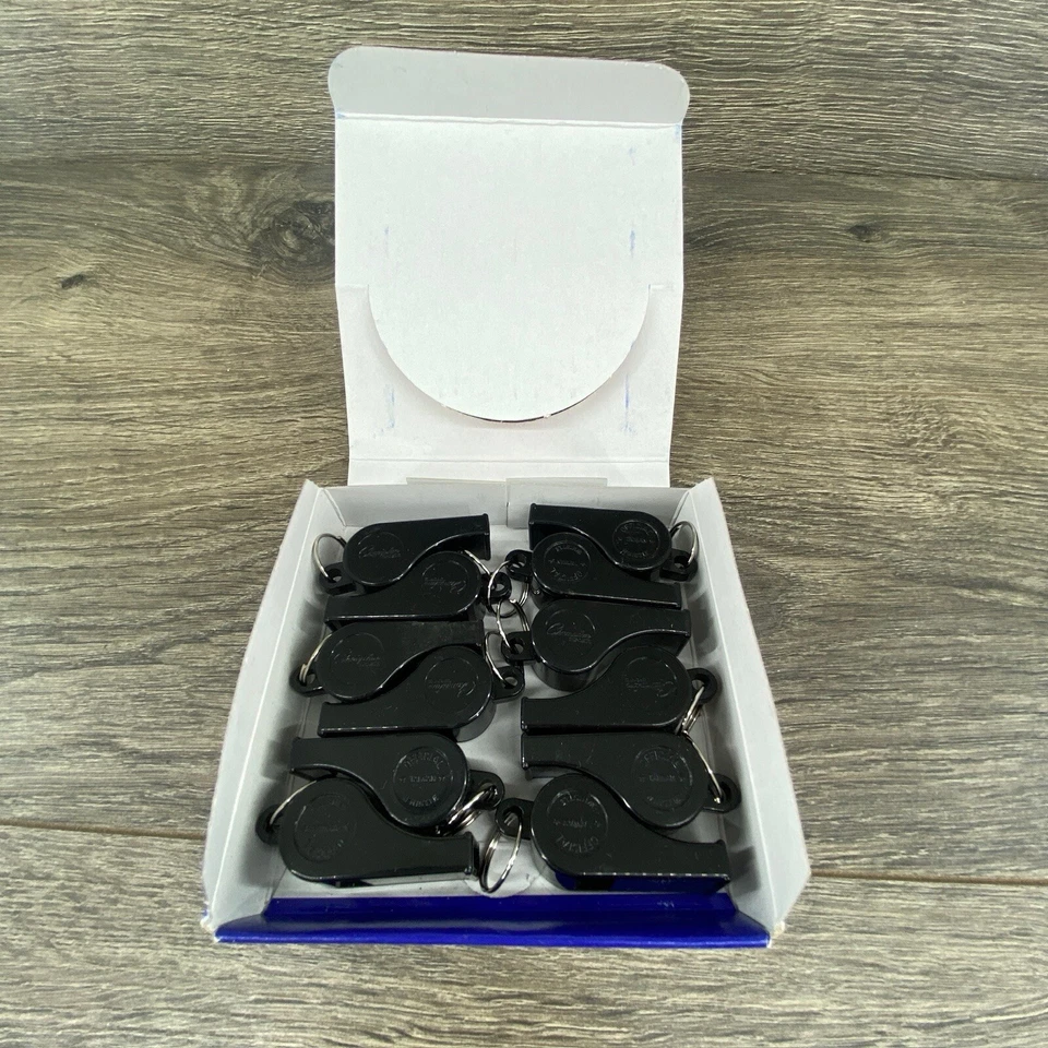 Champion Sports High Quality Whistles 1 Dozen Black Sports - Image 2 of 4