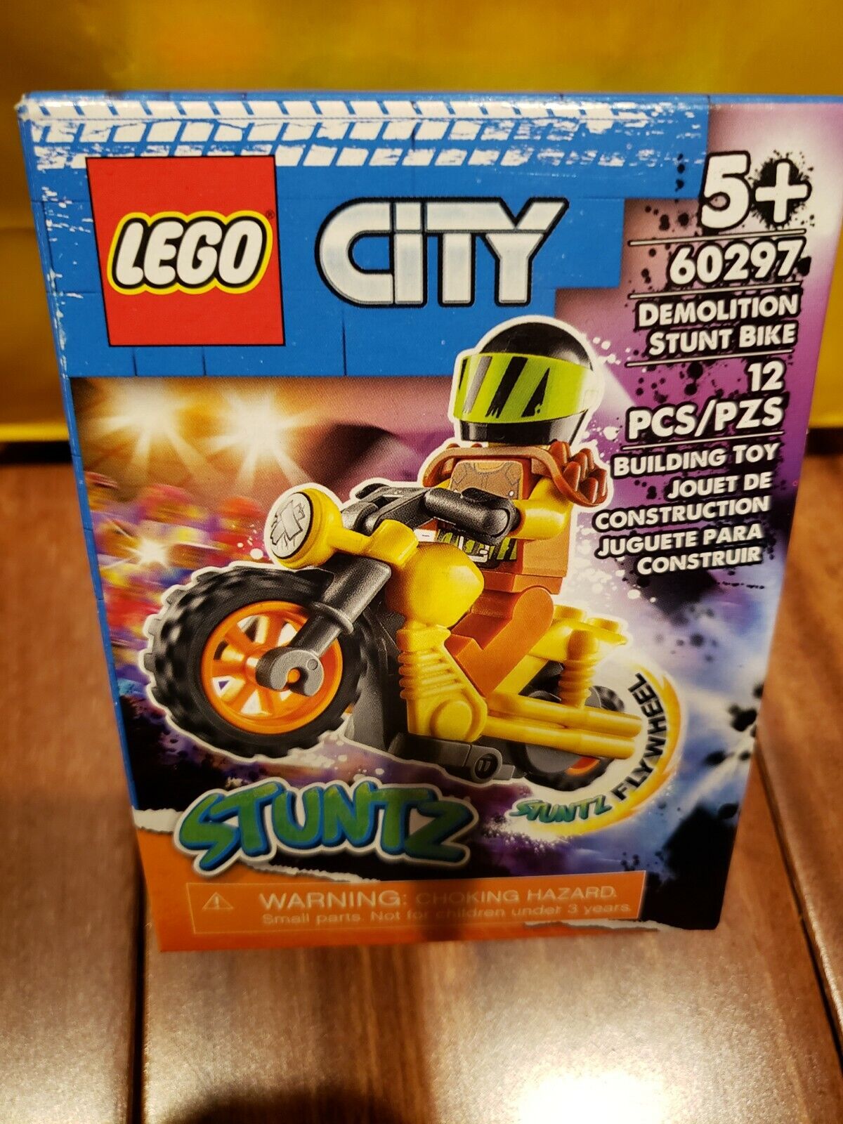 LEGO City Stuntz Demolition Stunt Bike (60297)