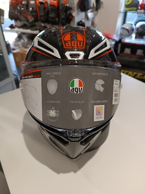 Agv Pista GP RR Performante Carbon RED Helmet Full Face Size L
