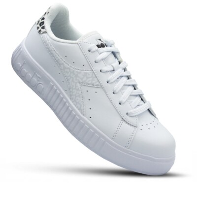 Diadora Women's Sneaker GAME P STEP ANIMALIER Sneaker Casual Ladies Shoes