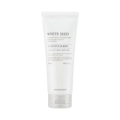 THE FACE SHOP White Seed Exfoliating Cleansing Foam 150mL