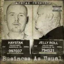 Business As Usual by Haystack & Jelly Roll ( EXPLICIT HIP HOP CD, 2013)