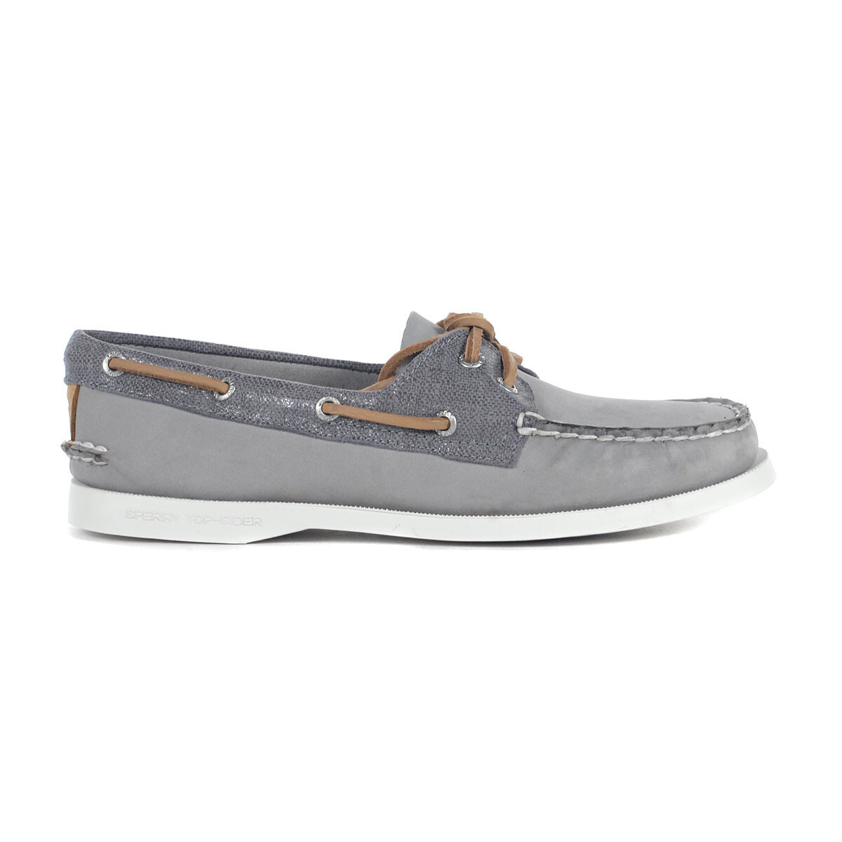 Женские аутентичные двухцветные серые туфли-лодочки Sperry Top-Sider STS89107