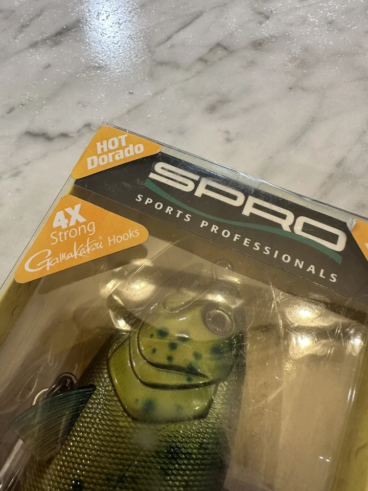 Spro BBZ-1 Bill Siemantel Signature 8" Swimbait Fast Sink Dorado Ocean Bait NUEVO Foto 4 de 4