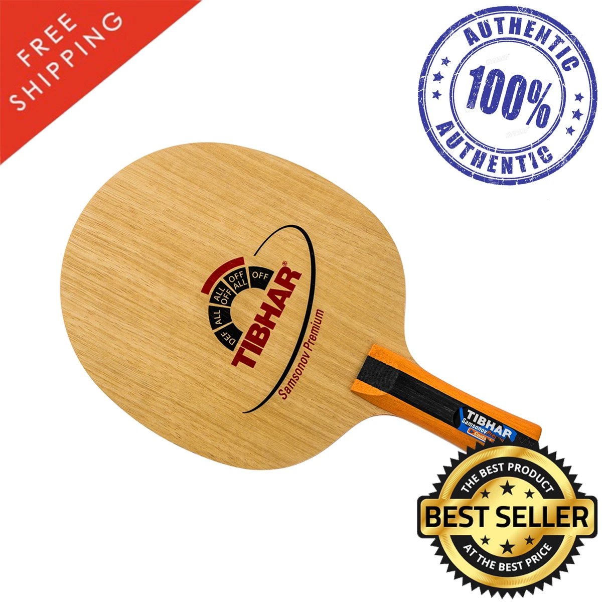 Tibhar Samsonov Premium Junior FL Table Tennis Ping Pong Blade