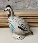 Vintage Red Wing BOB WHITE Large Hors D'Oeuvres Holder 8 1/4" Quail Appetizer