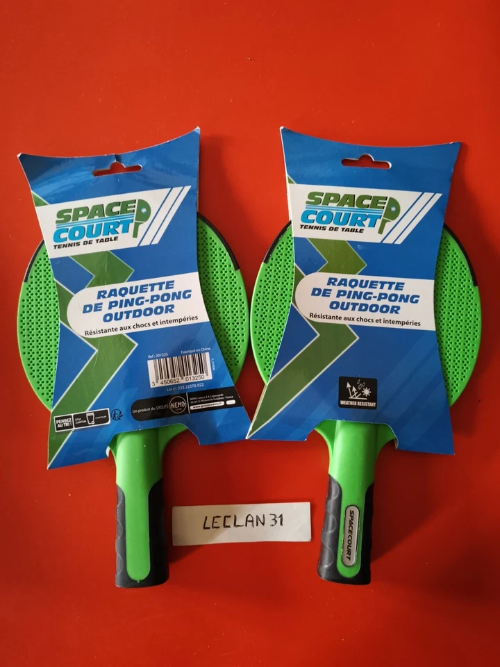 Raquettes ping pong tennis de table Space court exterieur neuf - Photo 1/1