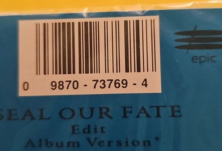Gloria Estefan - Seal Our Fate Cassette Single SEALED Epic - Image 4 of 4