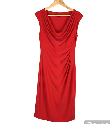 adrianna papell pleated jersey sheath dress Flutter Sleeve Ribbed Cable Midi Dress In Black main image 1