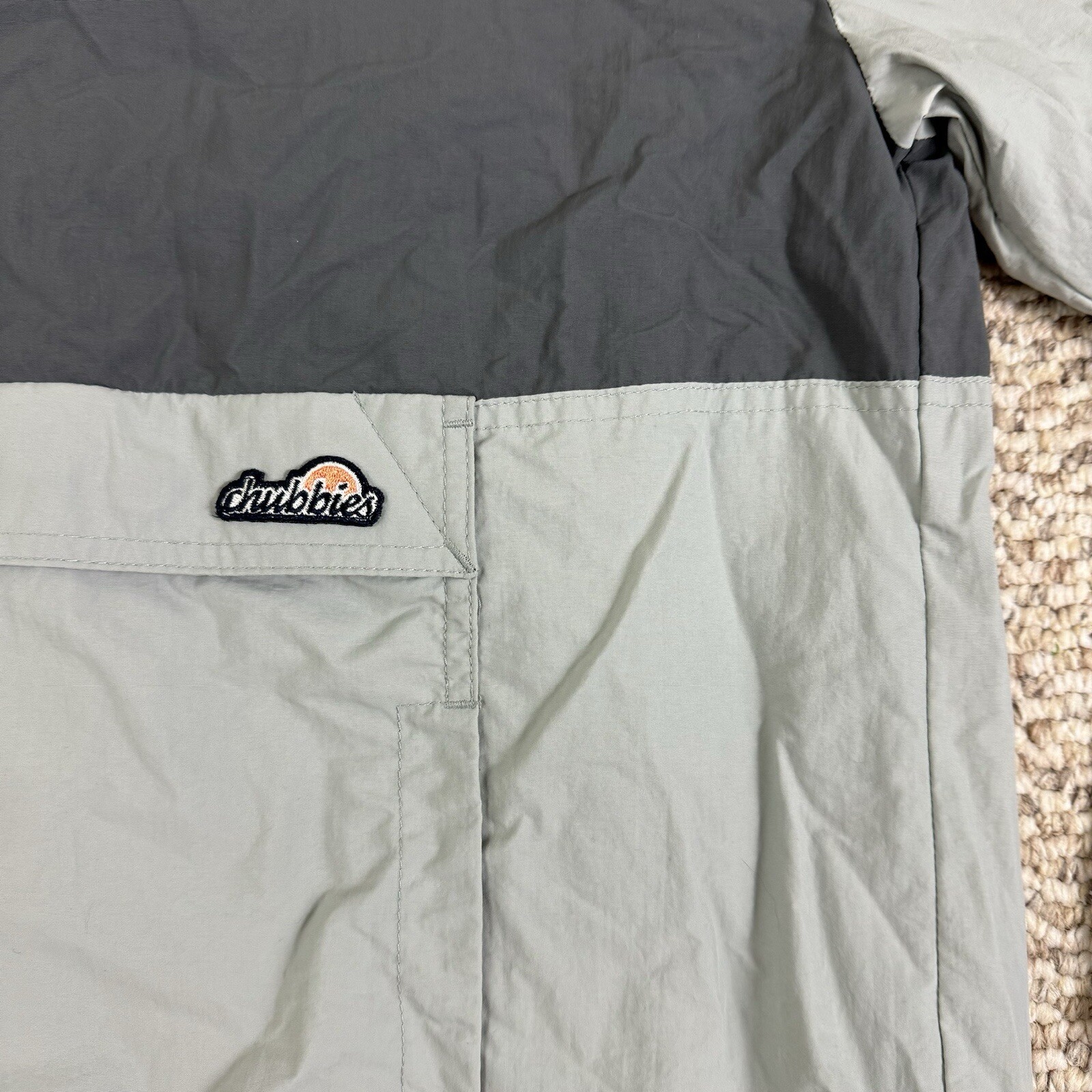 Chubbies Reversible Pullover Mens Small Gray The … - image 3