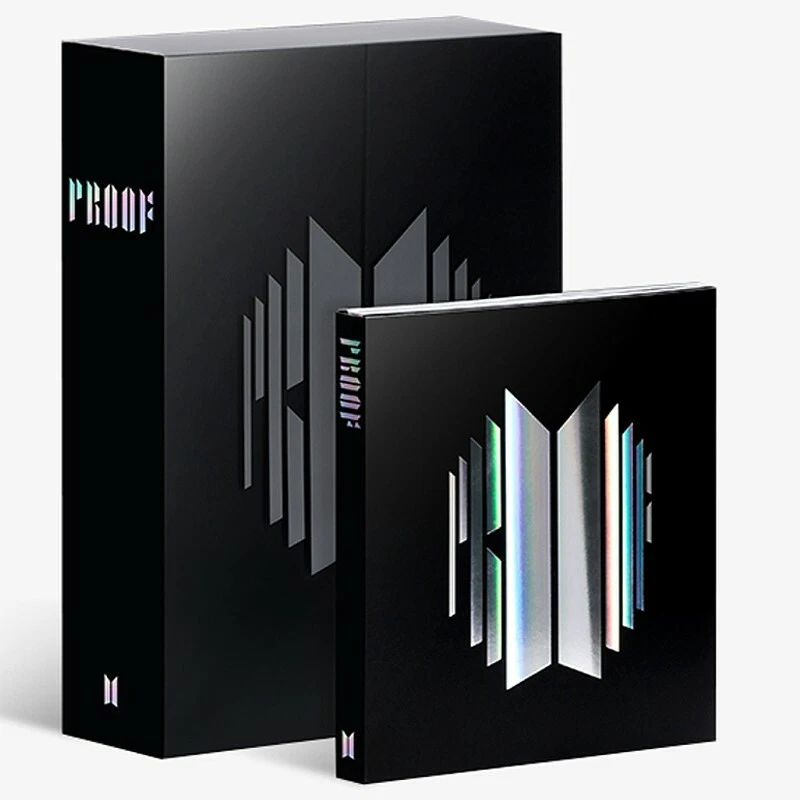 BTS PROOF Album COMPACT+STANDARD EDITION 6CD+2 Foto Buch+3 Book+11 Karte+2Poster