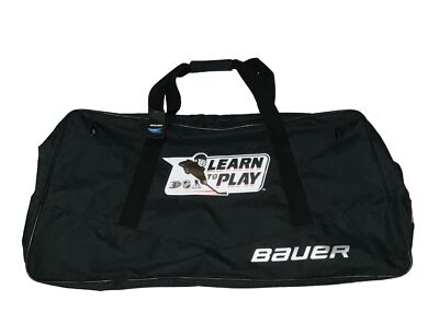 BAUER HOCKEY LEARN TO PLAY S26 CARRY BAG Black, 36  X 16  X 16 