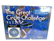 Great Circle Challenge Brain Teaser Puzzle TenGeo 9 1/2” Sphere New