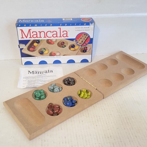 2000 Cardinal Premier Edition Mancala Deluxe Solid Wood Board 48 ...