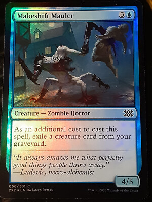Makeshift Mauler FOIL , Double Masters 2022 , NM , MTG, FREE SHIPPING
