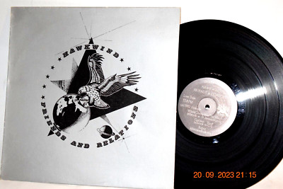 HAWKWIND: FRIENDS AND RELATIONS UK 1st PRESS 1982 FLICKNIFE SHARP 101 PORKY CUT