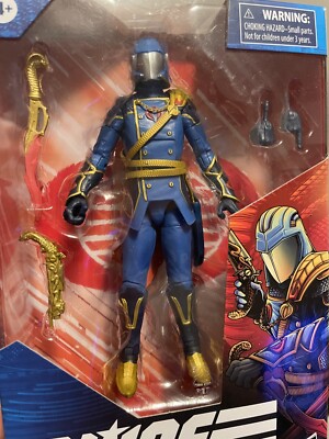 Hasbro GI Joe Cobra Commander Variant With Custom Gun And Attachment