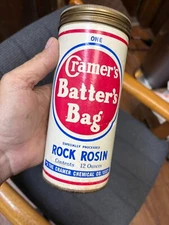 Vintage Cramer Batter Bag Rock Rosin Container Baseball Boxing RARE
